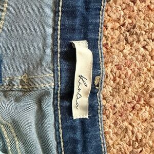 KanCan Light and Dark Blue Denim Jeans